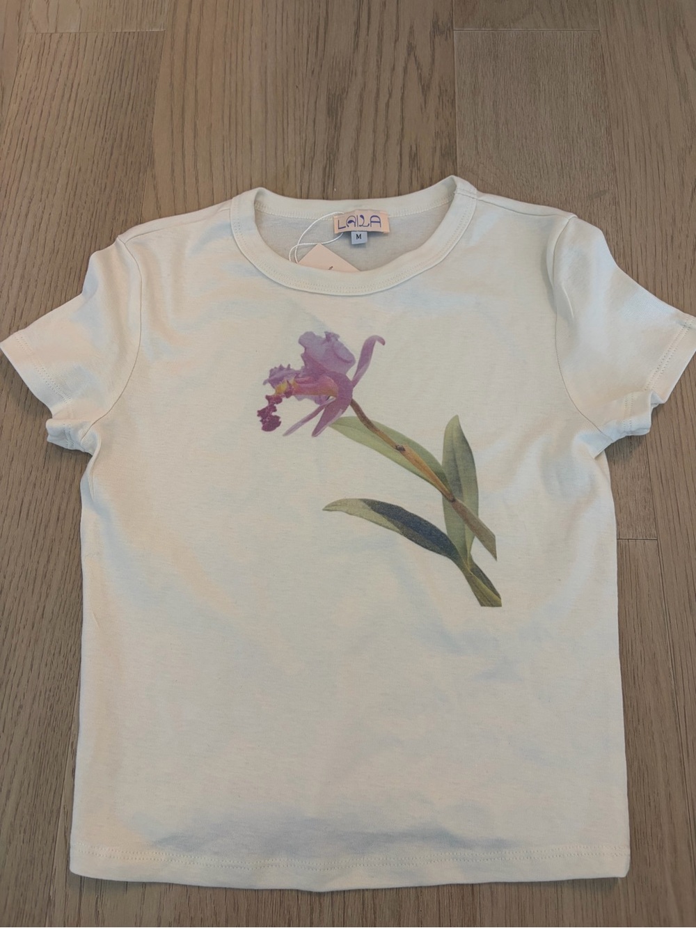 Orchid baby tee